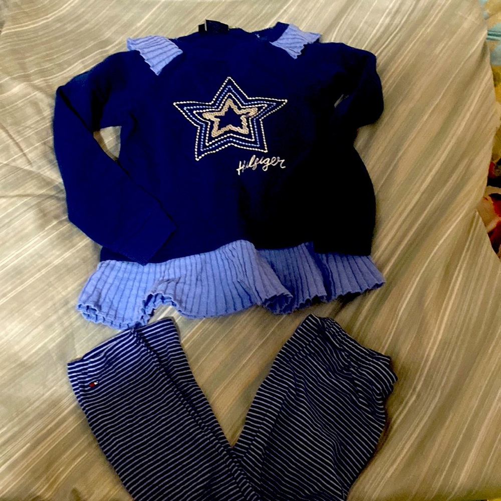 Tommy Hilfiger Blouse & leggings 4t
